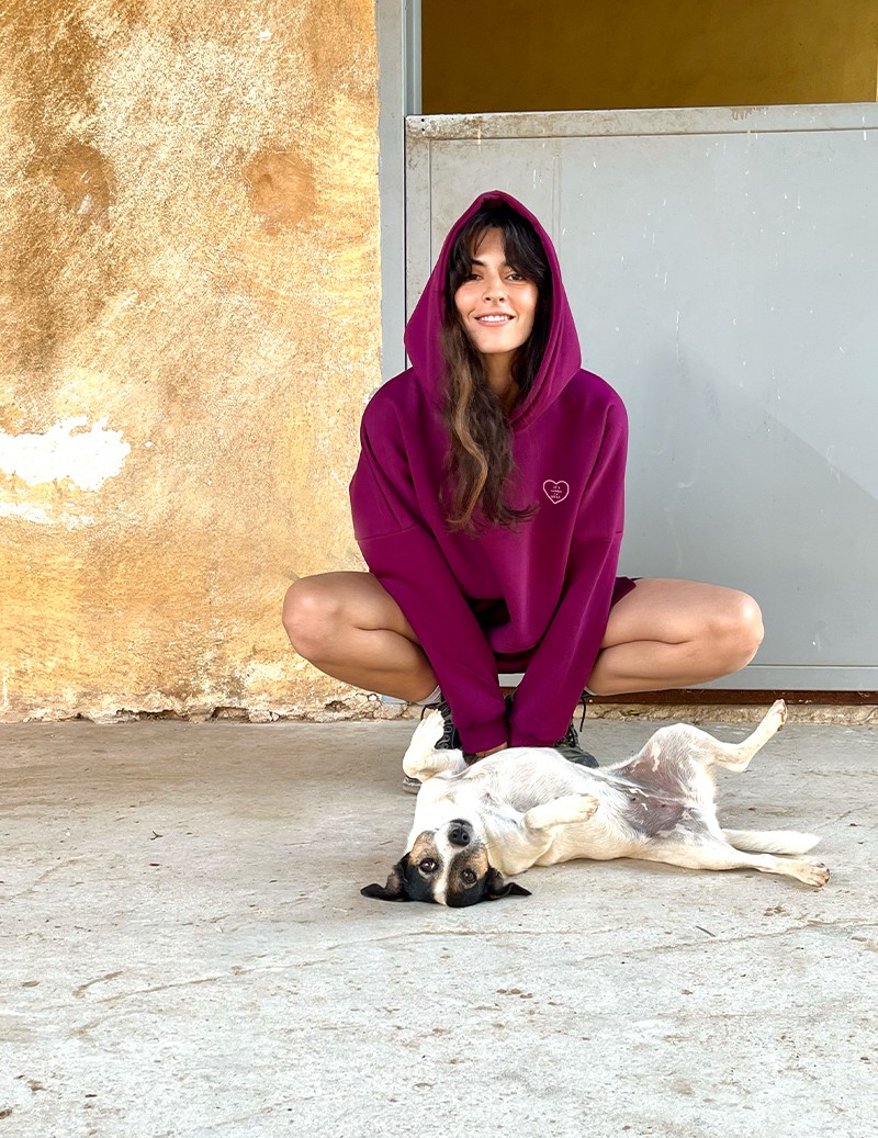 Jane Hoodie Mauve