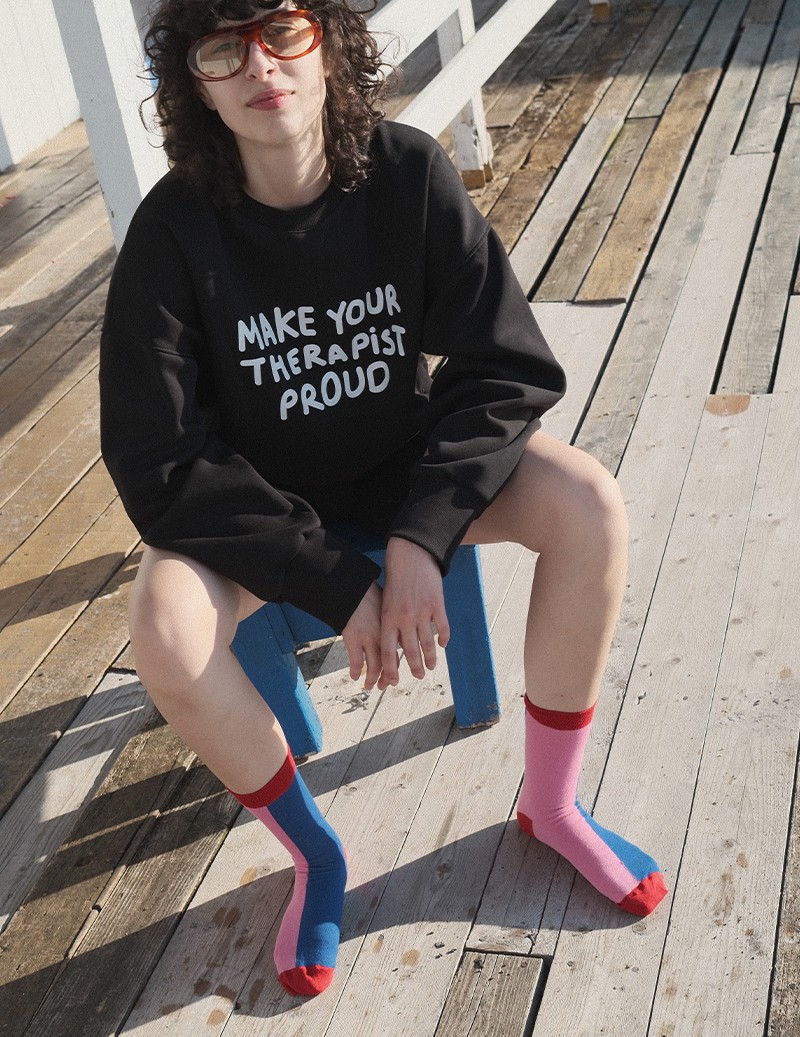 COLOR BLOCK SOCKS