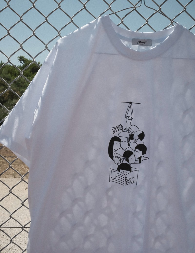 BUS OF KYPSELI T SHIRT